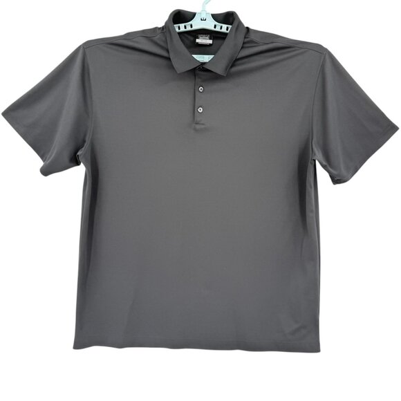 Nike Golf Men's Short Sleeve Dri-Fit Grey Polo Shirt Size XXL - Picture 1 of 9
